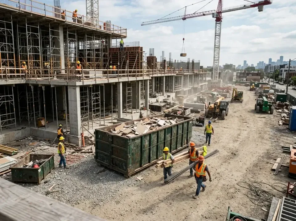 commercial-construction-site-w-002 — frequently asked questions, Low Cost Construction Dumpster Rental in Beachwood, NJ